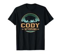Cody Wyoming WY Bisonte di Bufalo Maglietta
