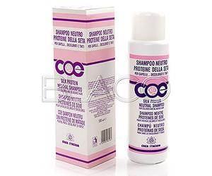 COE SHAMPOO NEUTRO PROTEINE DELLA SETA 500ML PER CAPELLI DECOLORATI E TINTI USO PROFESSIONALE LINEA ITALIANA