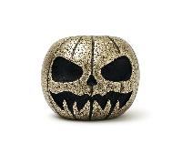 Coeburn Tool Pumpkin Skull Brass Bead