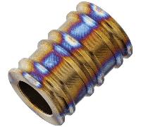 Coeburn Tool Tall Anodized Titanium Bead