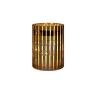 Coen Bakker Illuminazione decorativa a LED per interni, diversi design, 3AA, colore: oro a strisce