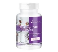 Coenzima Q10 200 mg - 180 capsule per 1/2 anno, alte dosi, VEGANO | Vitamintrend