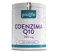Coenzima Q10 200mg PiùLife 120 Capsule Q10 Coenzima Da Ubiquinone Antiossidante