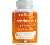 Coenzima Q10 Ubiquinone 200Mg 150 Capsule Vegane - Integratore Coq10 Altamente B