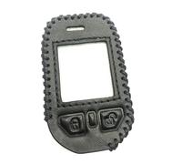 COEOPNC Custodia in pelle RF-P2WT11-SS RFX-P2WT12-SS, parti chiave di ricambio per telecomando Compustar T12 T11 (nero)