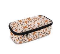 COEQINE Astuccio Kawaii per ragazze dai 10 ai 12 anni, grande capacità, astuccio grande per matite e penne per la scuola, Simpatico cane Corgi, Taglia unica, Organizer per borse