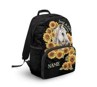 COEQINE Costumied - Zaino da scuola per bambini e ragazze, ideale come regalo per il ritorno a scuola materna, Solo una ragazza a cui piace il nome, 44cm fit 7-18 Year
