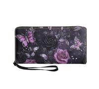 COEQINE Portafoglio etico con tartaruga marina con supporto per telefono da donna in pelle morbida borsa da donna in pelle per Chang portamonete con cerniera tasca porta biglietti da visita