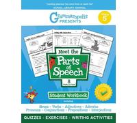 Coert Voorhees The Parts of Speech Workbook, Grade 5 (Tascabile)