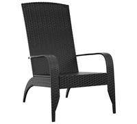 Coespram Adirondack - Sedia da giardino in polyrattan, 59 x 76 x 94 cm | Comoda poltrona da giardino in polyrattan con schienale alto per il vostro relax in terrazza, veranda o piscina.