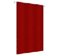 Coespram Frangivista per balconi, 140 x 240 cm, protezione da sguardi indiscreti per balconi e terrazze, in tessuto Oxford, protezione da sguardi indiscreti per il giardino, colore rosso
