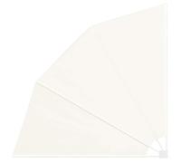 Coespram Ventaglio pieghevole per balcone, 210 x 210 cm, protezione da sguardi indiscreti e dal vento, per balcone, terrazza e giardino, tenda a ventaglio con robusto telaio in acciaio e supporto a