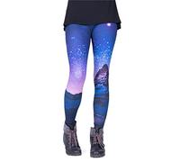 coesy - Leggings Colorati Stampati (Taglia Unica) - Diversi Modelli