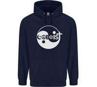 Coexist World Peace Love Religion Hippy Anti War Uomo Felpa