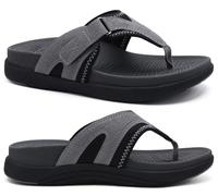 COFACE Infradito da Uomo Sandali con Supporto per Arco Plantare Sportivi Pantofole Ciabatte Estivi Flip Flops Mare Piscina Spiaggia All'aperto