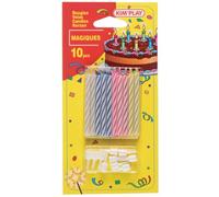 Cofalu - 617 - Decorazione - 10 candele magiche