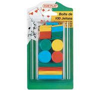 Cofalu Kim'Play - Scatola 100 gettoni [Importato dalla Francia]