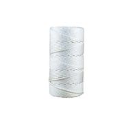 Cofan 08101050 Cuerda Trenzada de poliéster, Blanco, 6 mm x 200 m