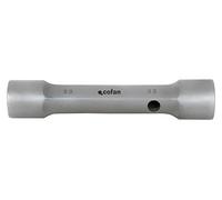 Cofan 09512303 - Llave de tubo doble boca, 16-17 mm