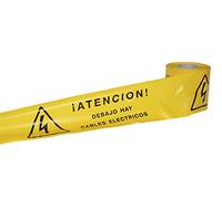 Cofan 11000313 Cinta Balizamiento Cables Eléctricos, 150 mm x 250 m
