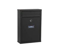 Cofan BUZÓN CORREO Exterior Negro MOD.Letter 320x215x85mm