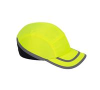 Cofan Cappellino di sicurezza | Realizzato in ABS | Protezione antiurto | Colore: Nero, Arancione Fluoro e Giallo Fluoro (1, Giallo Fluo)