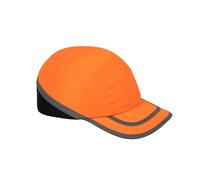 Cofan Cappello di sicurezza | Realizzato in ABS | Protezione antiurto | Colore: nero, arancione fluoro e giallo fluoro