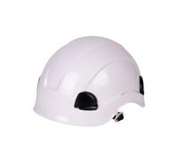 Cofan Casco di sicurezza industriale bianco | ABS CE EN397 ANSI - Regolatore per barba, nylon a 6 punti, lavori verticali per arrampicata, -40 °C + 60 °C, 400 g