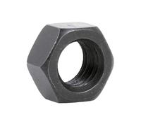 COFAN Dado Hex. C.6 Whitworth nero - DIN-934 C-6 WHITWORTH 3/8 N per professionisti e fai da te, per fissaggi sicuri e affidabili, confezione da 100 pezzi