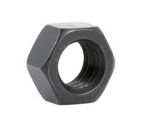 COFAN Dado Hex. C.8 Whitworth nero - DIN-934 C-8 WHITWORTH 3/8 N per professionisti e fai da te, per fissaggi sicuri e affidabili, confezione da 50 pezzi