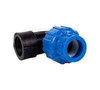 Cofan Raccordo a gomito 90° con filettatura femmina | Diametro da 20 mm e 3/4" di filettatura | Venduto singolarmente