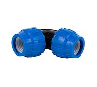 Cofan Raccordo a gomito 90° | Diametro: 90 mm x 90 mm | Venduto singolarmente