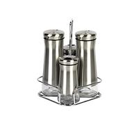 Cofan Set di olive da 4 pezzi Moddelo Picual | Capacità 2 pezzi da 230 ml e 2 pezzi 120 ml | Acciaio inossidabile