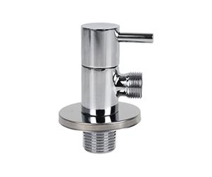 Cofan Valvola a squadra | Chiusura e apertura da 1/4 di giro | PN 16 bar | Dimensioni: 1/2" x 3/8"