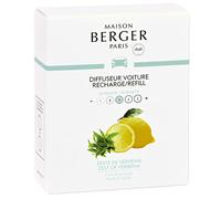 Cofanetto 2 ricariche diffusore auto Zeste Verveine fragranza fresca aromatico