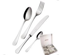 Cofanetto 24 pezzi coltello economico Milano inox 18/10 , Acciaio inox 18/10 (AISI304) lucido a specchio, spessore 2,5 mm cromo