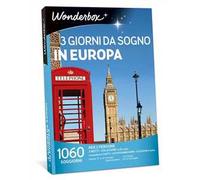 Wonderbox - Cofanetto Regalo - 3 Giorni da Sogno in Europa - Valido 3 Anni e 3 Mesi