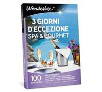 WONDERBOX COFANETTO REGALO - 3 GIORNI D'ECCEZIONE SPA & GOURMET - 135 SOGGIORNI PER 2 PERSONE
