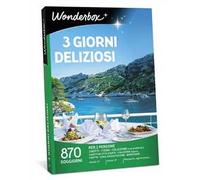 Wonderbox Cofanetto Regalo - 3 Giorni DELIZIOSI - Valido 3 Anni e 3 Mesi