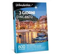 Wonderbox - 3 Giorni D'incanto | Pacchetto Viaggio Regalo per Due Valido per 3 Anni E 3 Mesi | Cofanetto Regalo Donna, Cofanetto Regalo Uomo | Gift Box | Regali di Coppia O Un Weekend per Due Amici