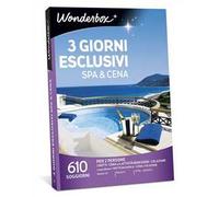 Wonderbox Cofanetto Regalo - 3 Giorni ESCLUSIVI Spa & Cena - Valido 3 Anni e 3 Mesi