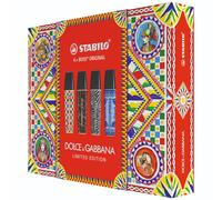 Cofanetto 4 evidenziatori STABILO BOSS ORIGINAL x DOLCE&GABBANA