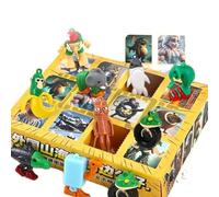 Cofanetto a sorpresa con 24 statuette Tung Tung Sahur per bambini, set di bambole italiane Brainrot, personaggi Tralalelo Tralala, ideale per giocatori e bambini dai 6 anni in su.