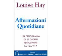 COFANETTO AFFERMAZIONI QUOTIDIANE - LOUISE HAY. 2 DVD. 2 CD. PEN DRIVE. DIARIO