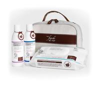 Cofanetto Bagnetto per Neonati: Detergente Corpo, Detergente Capelli e Salviette