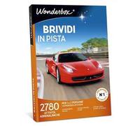 Wonderbox - Box Regalo Brividi in Pista - Idee Regalo, Idee Regalo Uomo, Idee Regalo Natale per Gli Appassionati di Motori, Date Sfogo alla Voglia di Adrenalina