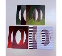 Cofanetto Cornici Basic per Armocromia - 3 Cornici Contrasto, 2 Cornici Sottotono, 4 Cornici Intensità Verde - Kit Base per Analisi Colore Professionale - Maison Image Academy