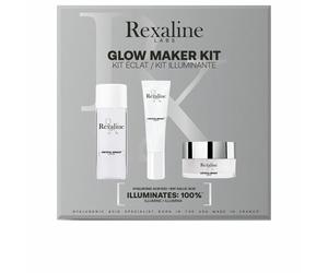 Cofanetto Cosmetica Donna Rexaline Crystal Bright Glow 3 Pezzi