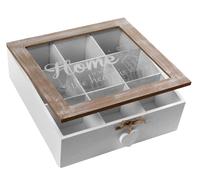 COFANETTO CUORE SCATOLA PORTA BUSTINE OGGETTI THE TE TEA TISANE CIALDE 24249CM