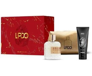 Cofanetto DELIRE ROUGE LPDO profumo 100ml + pochette + bagnoschiuma 100ml